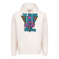Pale Pink THE THUNDER ROLLS AND THE LIGHTNIN’ STRİKES Premium Hoodie - JahusDesignShop