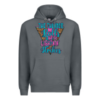 Rock THE THUNDER ROLLS AND THE LIGHTNIN’ STRİKES Premium Hoodie - JahusDesignShop
