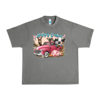 Tornado Happy Easter truck with Easter farm animals Urban Heavy Tee - LillyAllenDesigns