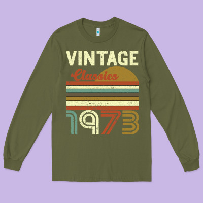 Vintage Classics 1973 Long Sleeve Tee Designed By Bettercallsaul