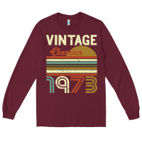Burgundy Vintage Classics 1973 Long Sleeve Tee - Bettercallsaul
