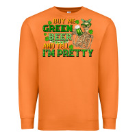 Carrot buy me green beer and tell me i'm pretty Premium Sweatshirt - FaDigitalArtStudio