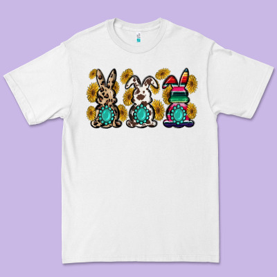 Western Bunny Premium Tee Designed By Maliassmallbusiness