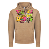 Vintage Coffee tacos and margaritas Vintage Hoodie - LillyAllenDesigns