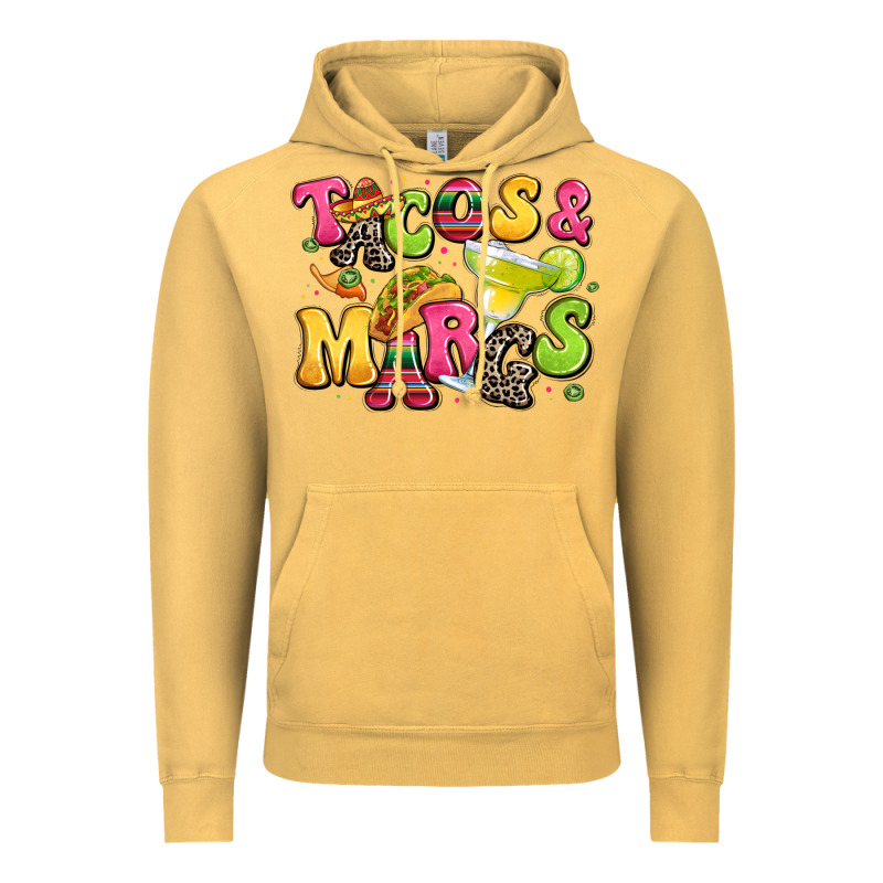 Tacos And Margaritas Vintage Hoodie by LillyAllenDesigns | Teevron