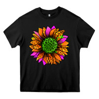 Black halloween sunflower Heavy Core Tee - Jasminsmagicworld