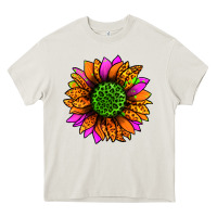 Cream halloween sunflower Heavy Core Tee - Jasminsmagicworld