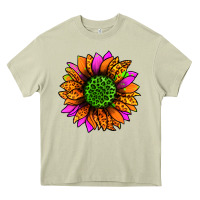 Mossy halloween sunflower Heavy Core Tee - Jasminsmagicworld