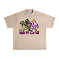 French Oak Mardi Gras heart Urban Heavy Tee - LillyAllenDesigns