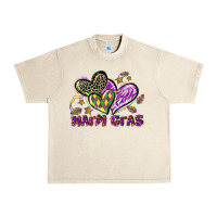Sandshell Mardi Gras heart Urban Heavy Tee - LillyAllenDesigns