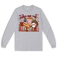 Moon Dust take me out to the ball game baseball Long Sleeve Tee - Jasminsmagicworld