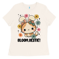Bone bloom bestie cat Ladies Tee - MaliasSmallBusiness