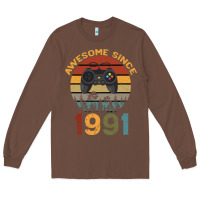 Chestnut Awesome Since 1991 Long Sleeve Tee - Bettercallsaul