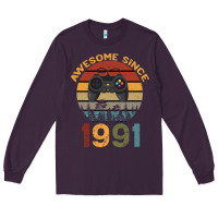 Plum Awesome Since 1991 Long Sleeve Tee - Bettercallsaul