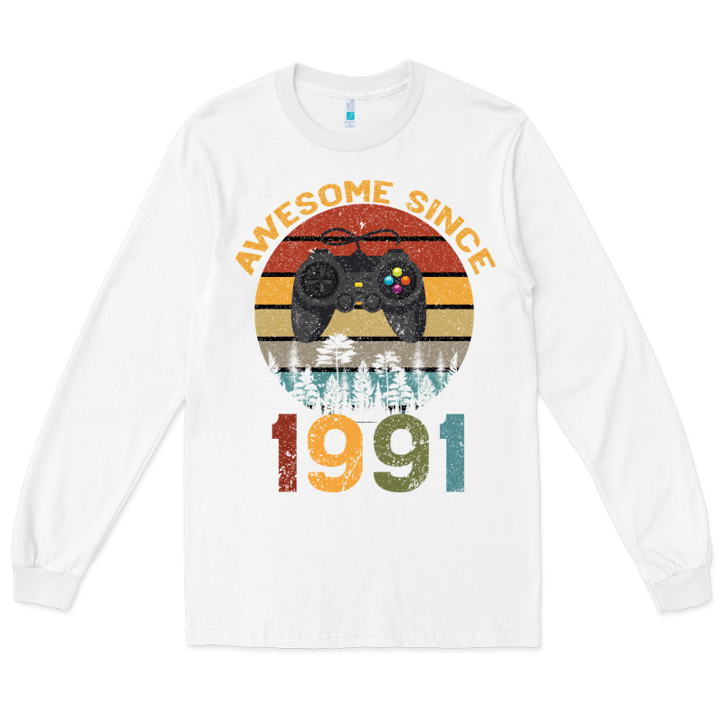 Awesome Since 1991 Long Sleeve Tee by Bettercallsaul | Teevron