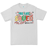 Dove Grey his life saved my life Premium Tee - MaliasSmallBusiness