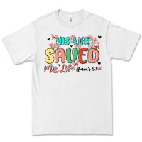 White his life saved my life Premium Tee - MaliasSmallBusiness