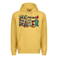 Antique Gold difference maker teacher Premium Hoodie - OliviaCreatesArt