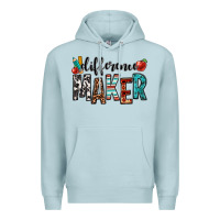 Blue Mist difference maker teacher Premium Hoodie - OliviaCreatesArt