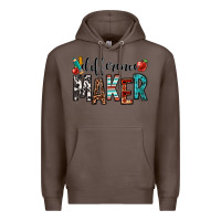 Coffee difference maker teacher Premium Hoodie - OliviaCreatesArt