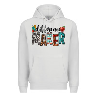 Dove Grey difference maker teacher Premium Hoodie - OliviaCreatesArt