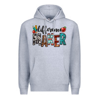 Heather Grey difference maker teacher Premium Hoodie - OliviaCreatesArt