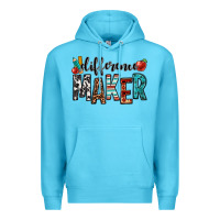 Ocean Blue difference maker teacher Premium Hoodie - OliviaCreatesArt