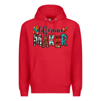 Red difference maker teacher Premium Hoodie - OliviaCreatesArt