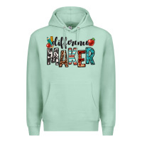 Seafoam difference maker teacher Premium Hoodie - OliviaCreatesArt