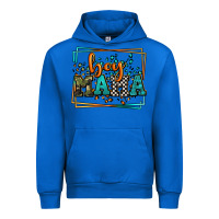 Cobalt leopard camo boy mama Mother's Day Urban Hoodie - LillyAllenDesigns