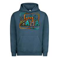 Pigment Midnight Navy leopard camo boy mama Mother's Day Urban Hoodie - LillyAllenDesigns