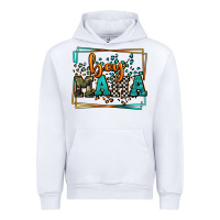White leopard camo boy mama Mother's Day Urban Hoodie - LillyAllenDesigns