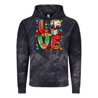 Cloud Black cinco de mayo love Vintage Hoodie - LillyAllenDesigns
