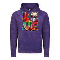 Cloud Purple cinco de mayo love Vintage Hoodie - LillyAllenDesigns