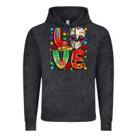 Vintage Black cinco de mayo love Vintage Hoodie - LillyAllenDesigns
