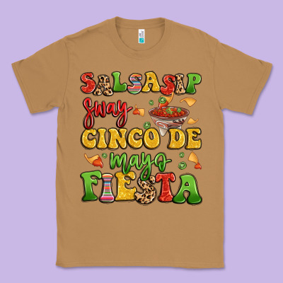 Salsasip Sway Cinco De Mayo Fiesta Classic Tee Designed By Lillyallendesigns