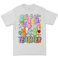 Dove Grey teacher bunny's Premium Tee - MaliasSmallBusiness