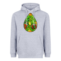Heather Grey st.patrick's teardrop earrings Heavyweight Hoodie - FaDigitalArtStudio