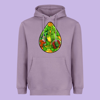 St.patrick's Teardrop Earrings Heavyweight Hoodie Designed By Fadigitalartstudio