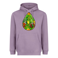 Lavender st.patrick's teardrop earrings Heavyweight Hoodie - FaDigitalArtStudio