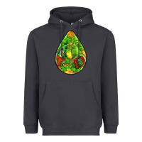 Smoke st.patrick's teardrop earrings Heavyweight Hoodie - FaDigitalArtStudio
