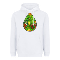 White st.patrick's teardrop earrings Heavyweight Hoodie - FaDigitalArtStudio