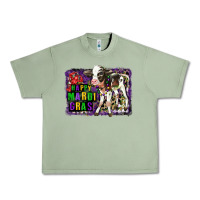 Oil Green Mardi Gras Calf Urban Heavy Tee - LillyAllenDesigns