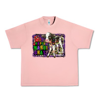 Salmon Mardi Gras Calf Urban Heavy Tee - LillyAllenDesigns