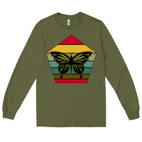 Army Green butterfly Long Sleeve Tee - Bettercallsaul