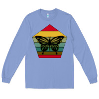 Colony Blue butterfly Long Sleeve Tee - Bettercallsaul