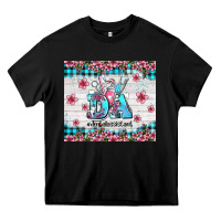 Black da dental assistant dentist element with flowers Heavy Core Tee - AdoDesignShop