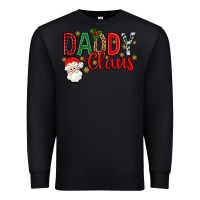 Black Western Daddy Claus Premium Sweatshirt - BundleAndBundleShop