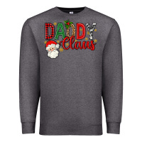 Charcoal Heather Western Daddy Claus Premium Sweatshirt - BundleAndBundleShop