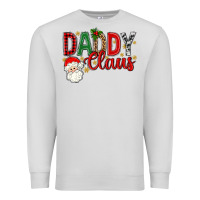 Dove Grey Western Daddy Claus Premium Sweatshirt - BundleAndBundleShop